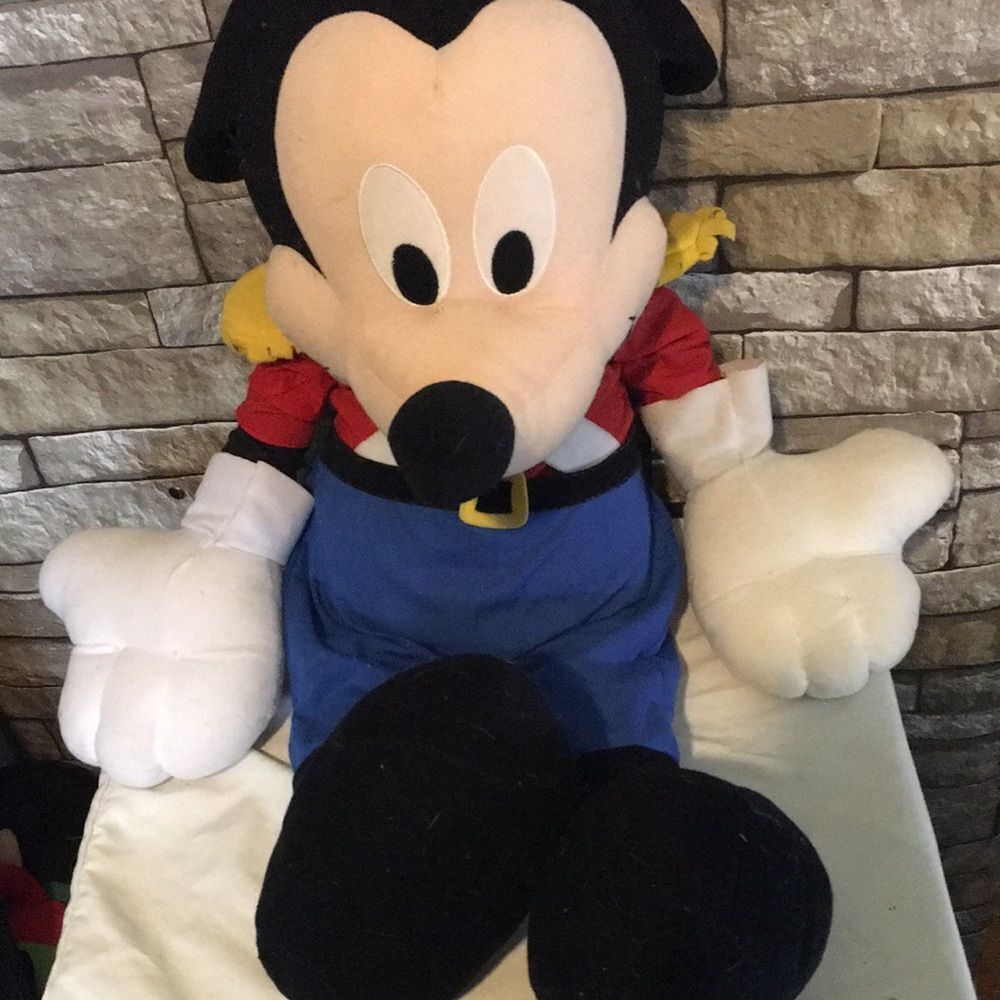 Large Mickey Mouse Plush Toy